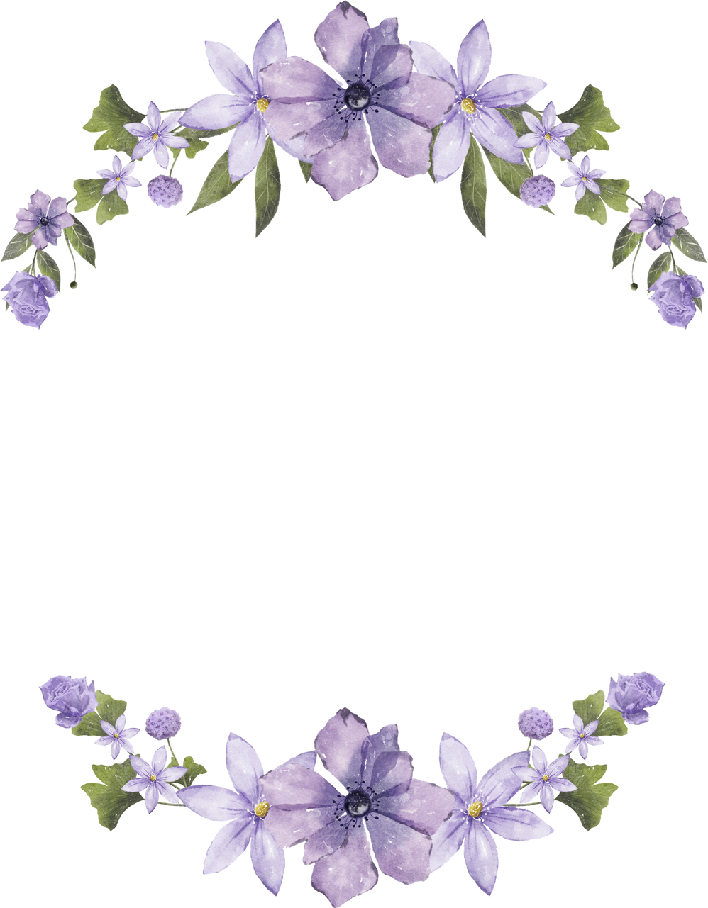 Purple Wreath Flower